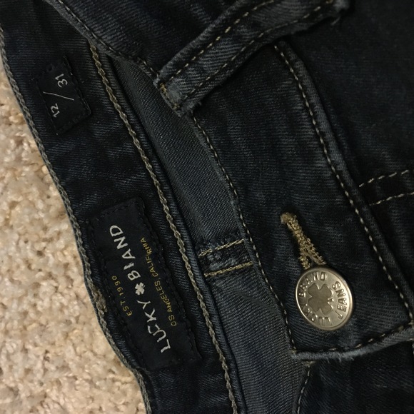 Lucky Brand Dark Blue Slim Fit Denim Jeans - Picture 16 of 16